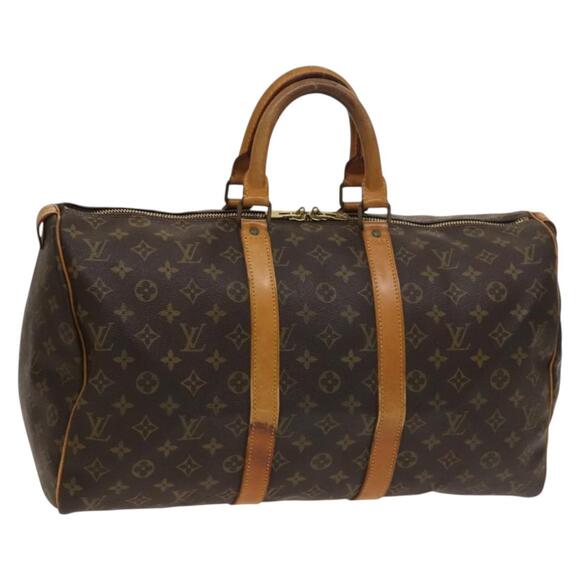 LOUIS VUITTON Monogram Keepall 45 Boston Bag M41428 - Picture 1 of 16